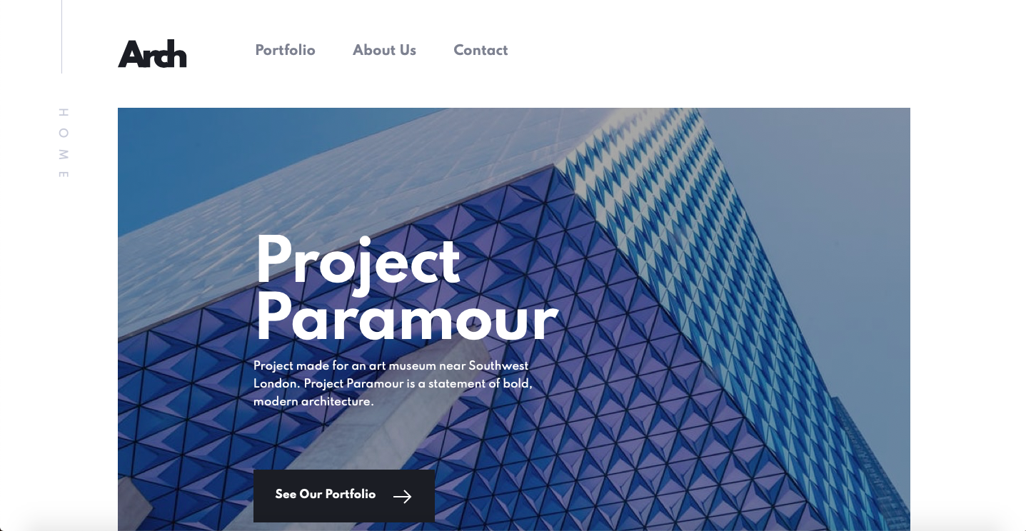 Arch Studio website