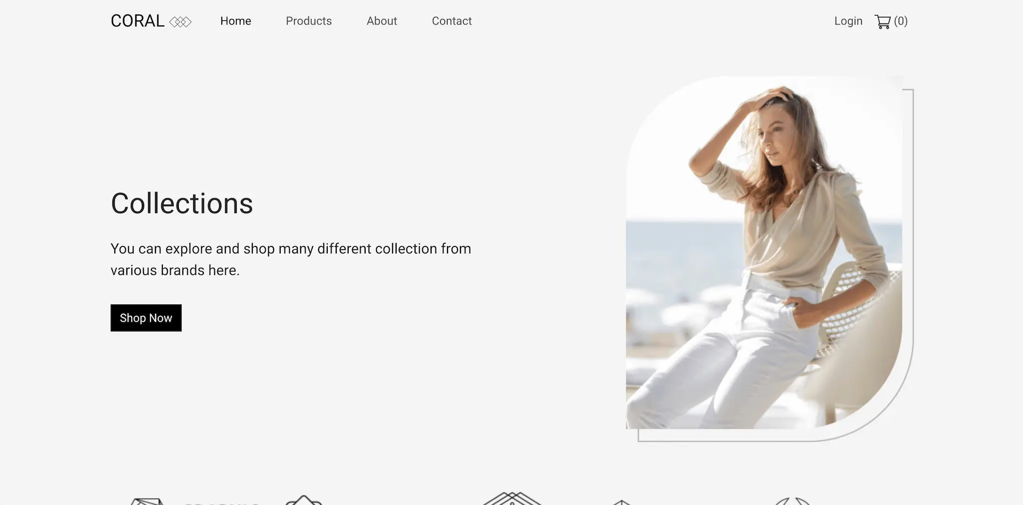Coral Ecommerce app
